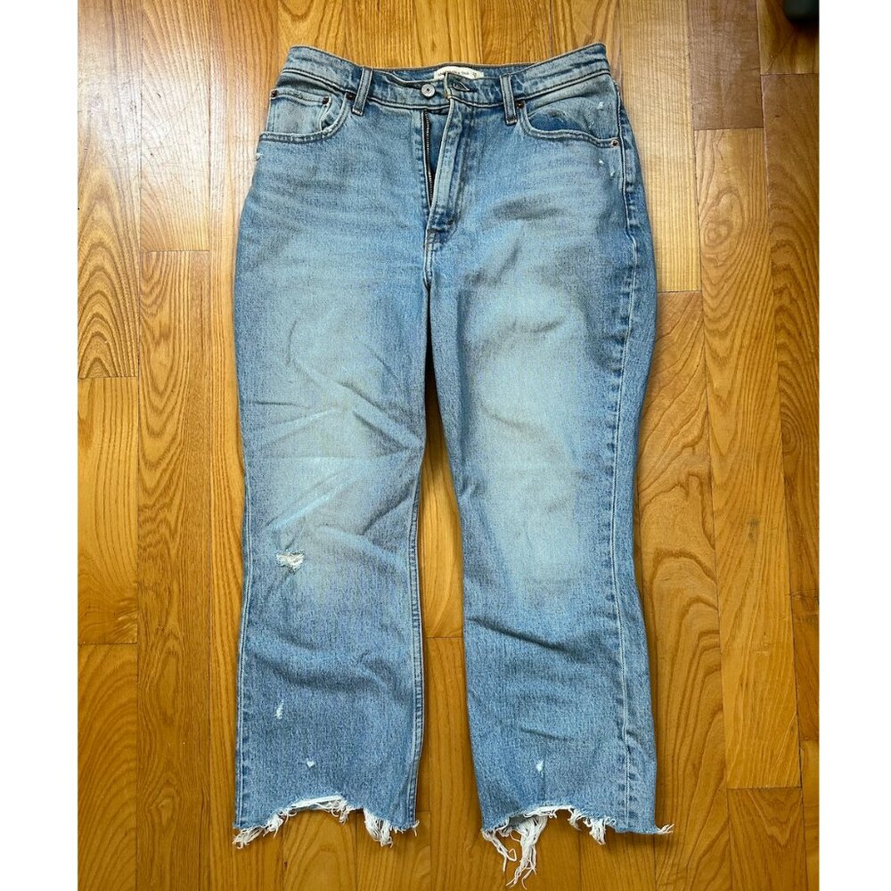 Abercrombie & Fitch Curve Love High Rise Kick Flare jeans
